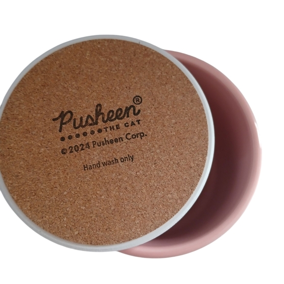 Pusheen X Culture Fly Cup Mug & Coaster Set Ceramic Cat Logo New Gift - Picture 5 of 11